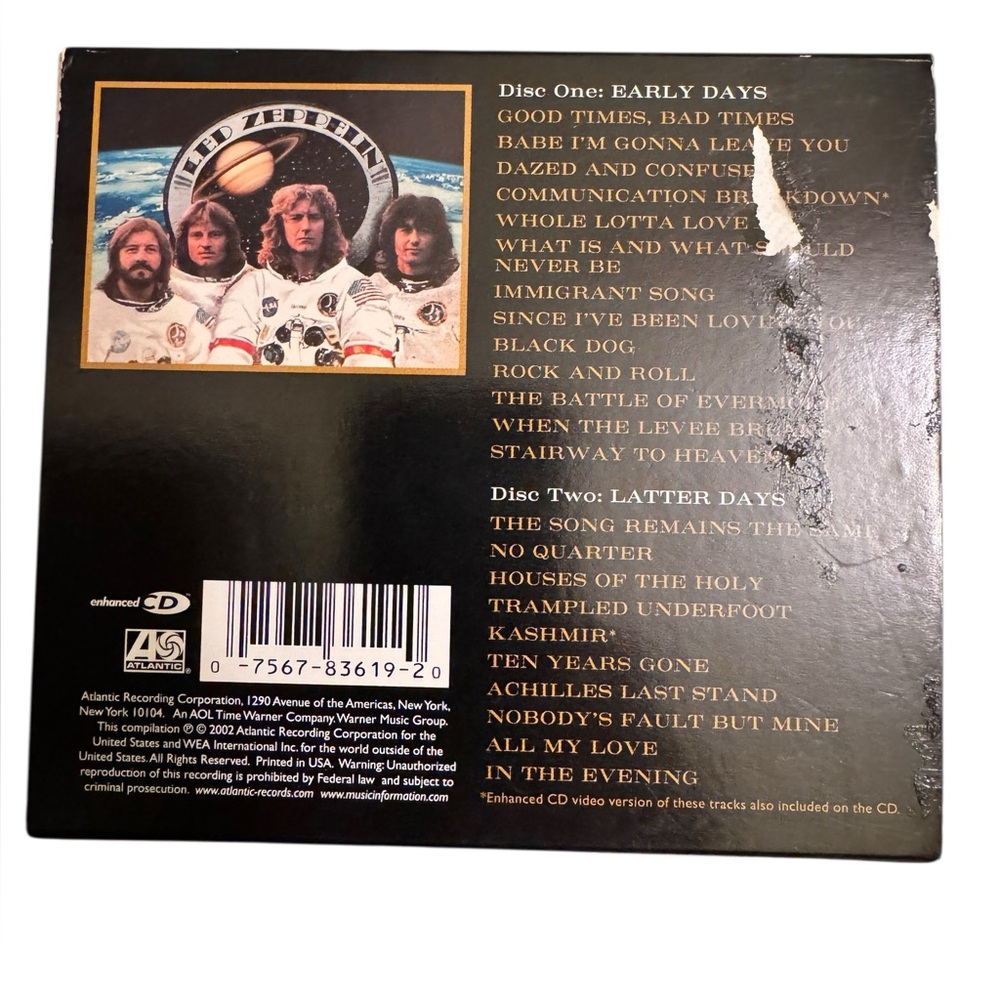 Led Zeppelin / Early Days and latter Days 2 CD Set - Picture 4 of 11